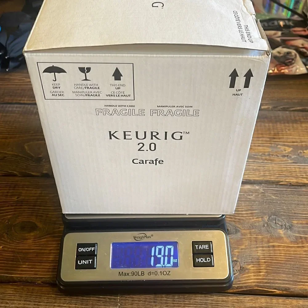 Keurig 2.0‎ Plastic Carafe 32oz Double-Walled with Easy-Pour Handle